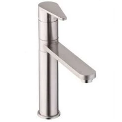 Abode Prime Single Lever Mono Sink Mixer Brushed Nickel