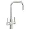 Abode Prostyle 3 IN 1 Quad Spout Kitchen Tap Brushed Nickel 2 Abode Prostyle 3 IN 1 Quad Spout Kitchen Tap Brushed Nickel -Home Furnishings abode pt1112