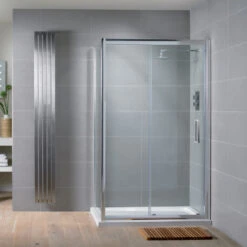 Aquadart Venturi 8 Sliding Shower Door 1500mm