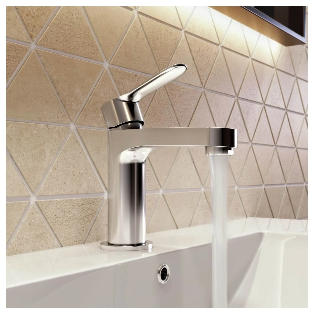 Aqualisa Central Basin Mixer Tap Large Chrome 6 Aqualisa Central Basin Mixer Tap Large Chrome - Image 4