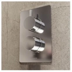 Aqualisa Dream Thermostatic Shower With Adjustable & Wall Head Round -Home Furnishings aqualisa drmdcv2adfwrnd 4