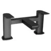 Aqualisa Downtown Bath Deck Filler Matt Black -Home Furnishings aqualisa dtdbfmb