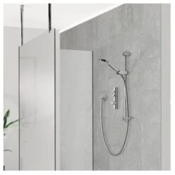 Aqualisa ISystem Smart Concealed Shower With Adjustable Head (HP/Combi) -Home Furnishings aqualisa isda1bv21 3