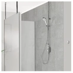 Aqualisa ISystem Smart Exposed Shower With Adjustable Head (HP/Combi) -Home Furnishings aqualisa isda1ev21 3