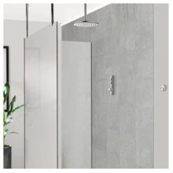 Aqualisa ISystem Smart Concealed Shower With Ceiling Head (Gravity Pumped) -Home Furnishings aqualisa isda2bfc21 3