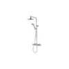 Aqualisa Midas 110 Thermo Shower Column & Adjustable Head Chrome -Home Furnishings aqualisa md110sc
