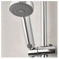 Aqualisa Quartz Blue Smart Shower With Adjustable Head (Gravity Pumped) -Home Furnishings aqualisa qzsba2bv20 5