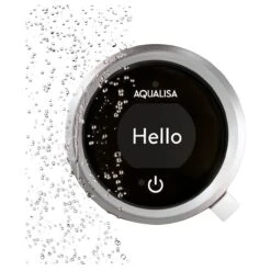 Aqualisa Quartz Touch Smart Shower With Fixed Head (HP/Combi) -Home Furnishings aqualisa qzsta1br20 5