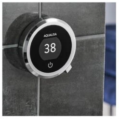 Aqualisa Quartz Touch Smart Shower With Adjustable Head (Gravity Pumped) 10 Aqualisa Quartz Touch Smart Shower With Adjustable Head (Gravity Pumped) -Home Furnishings aqualisa qzsta2bv20 4