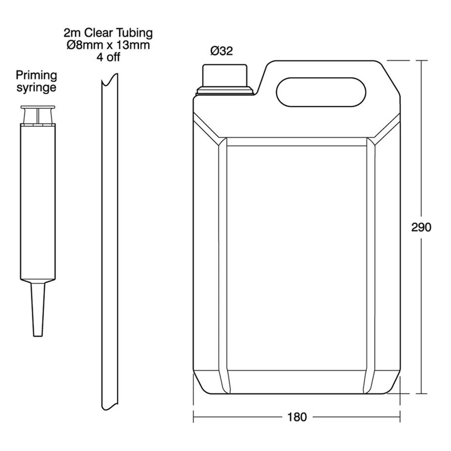 Armitage Shanks Contour 21 Soap Bottle Remote 4 Feed A9241 4 Armitage Shanks Contour 21 Soap Bottle Remote 4 Feed A9241 - Image 2