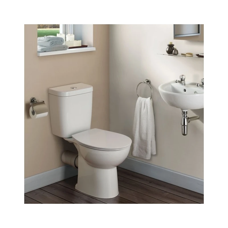 Armitage Shanks Sandringham 21 Toilet With 4/2.6 Litre Cistern & Soft Close Seat 4 Armitage Shanks Sandringham 21 Toilet With 4/2.6 Litre Cistern & Soft Close Seat - Image 2