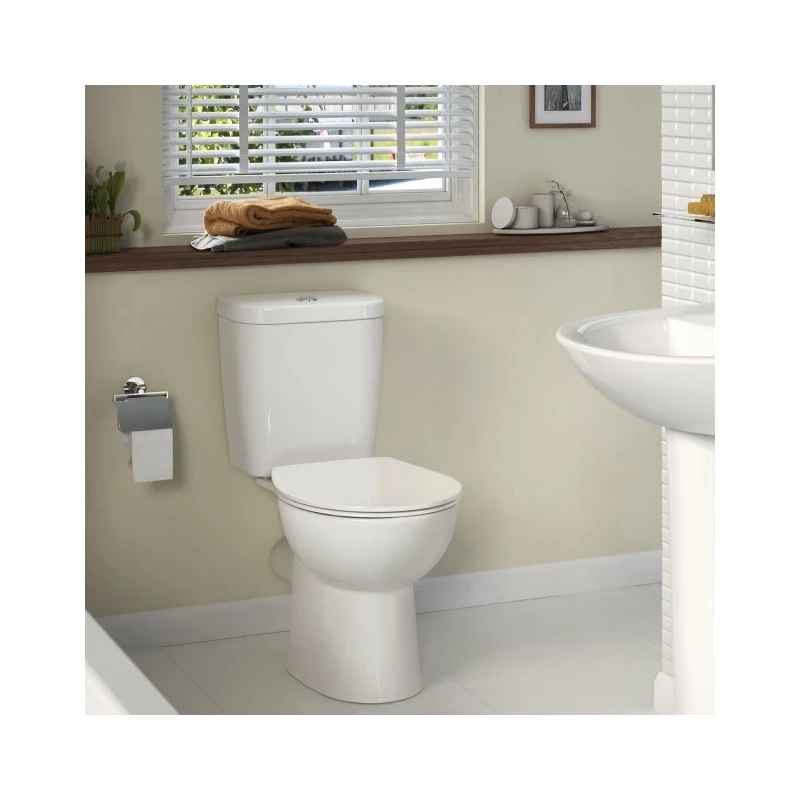 Armitage Shanks Sandringham 21 Toilet With 4/2.6 Litre Cistern & Soft Close Seat 5 Armitage Shanks Sandringham 21 Toilet With 4/2.6 Litre Cistern & Soft Close Seat - Image 3