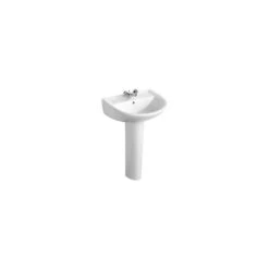 Armitage Shanks Sandringham 21 55cm 1 Hole Basin & Pedestal Pack