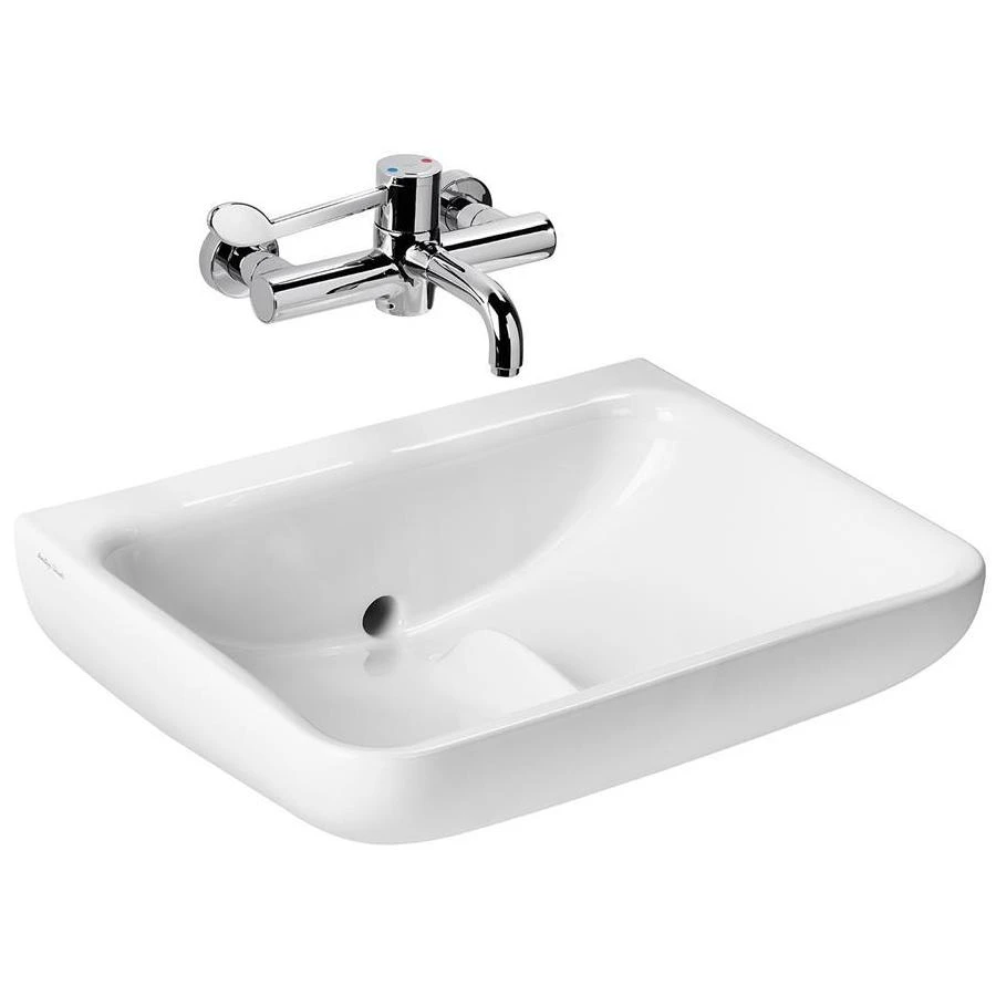Armitage Shanks Contour 21 60cm Basin No Tapholes S0444 3 Armitage Shanks Contour 21 60cm Basin No Tapholes S0444