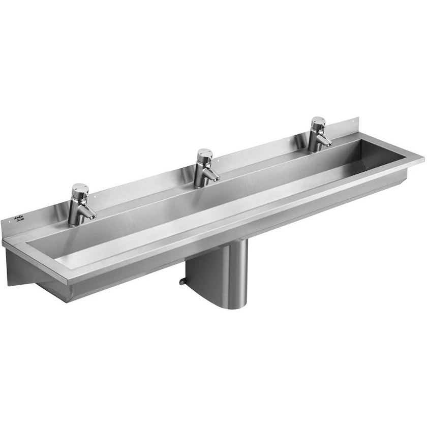 Armitage Shanks Calder 180cm Washing Trough 3 Tapholes S2825 Steel 3 Armitage Shanks Calder 180cm Washing Trough 3 Tapholes S2825 Steel
