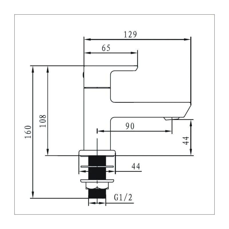 Bristan Cobalt Basin Taps Chrome 4 Bristan Cobalt Basin Taps Chrome - Image 2