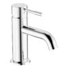 Bristan Mila Basin Mixer With Clicker Waste Chrome