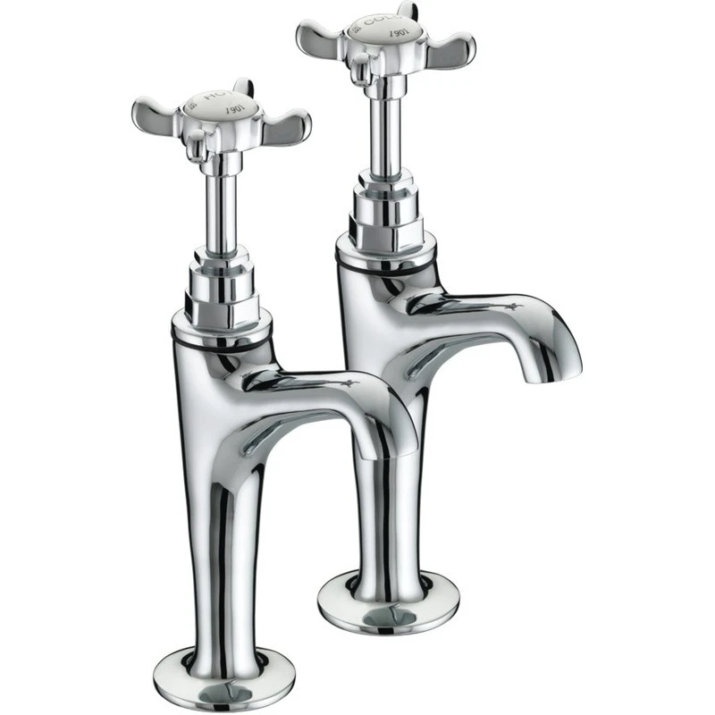 Bristan 1901 High Neck Pillar Taps 3 Bristan 1901 High Neck Pillar Taps