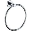Bristan Round Towel Ring Brass Chrome -Home Furnishings bristan rdringc