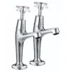 Bristan X Head High Neck Pillar Taps -Home Furnishings bristan vaxhnkc