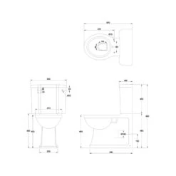 Burlington Arcade Fully Back To Wall Close Coupled Toilet 5 Burlington Arcade Fully Back To Wall Close Coupled Toilet -Home Furnishings burlington arc4 arc5 2
