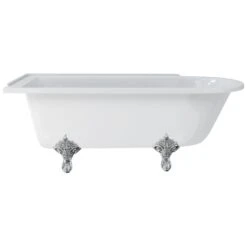 Burlington Hampton 170cm Left Handed Showering Bath