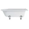 Burlington Hampton 170cm Shower Bath With Chrome Classic Feet -Home Furnishings burlington e14 l3c