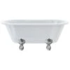 Burlington Windsor 150cm Double Ended Bath With Luxury Feet 2 Burlington Windsor 150cm Double Ended Bath With Luxury Feet -Home Furnishings burlington e4 l1c