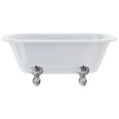 Burlington Windsor 150cm Double Ended Bath With Luxury Feet