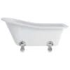 Burlington Buckingham Slipper Bath With Luxury Feet 2 Burlington Buckingham Slipper Bath With Luxury Feet -Home Furnishings burlington e6 l1c