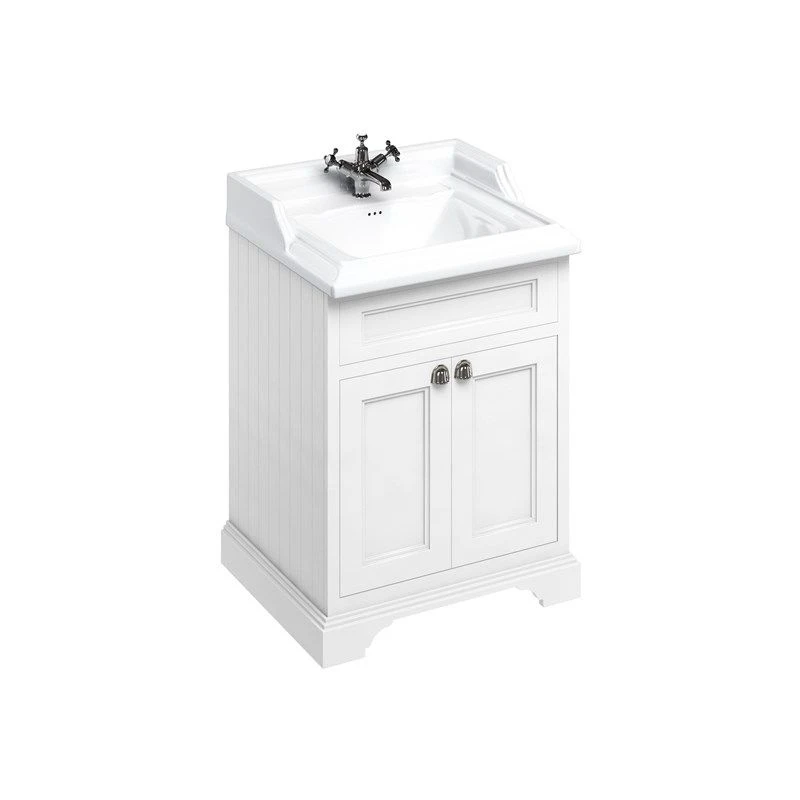 Burlington Freestanding 65cm Vanity Unit & 1 Hole Basin 3 Burlington Freestanding 65cm Vanity Unit & 1 Hole Basin