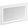 Burlington Framed 120cm LED Mirror Matt White 2 Burlington Framed 120cm LED Mirror Matt White -Home Furnishings burlington m12mw