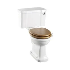 Burlington Regal Close Coupled Toilet With 52cm Push Button Cistern