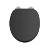 Burlington Matt Black Soft Close Toilet Seat 2 Burlington Matt Black Soft Close Toilet Seat -Home Furnishings burlington s48
