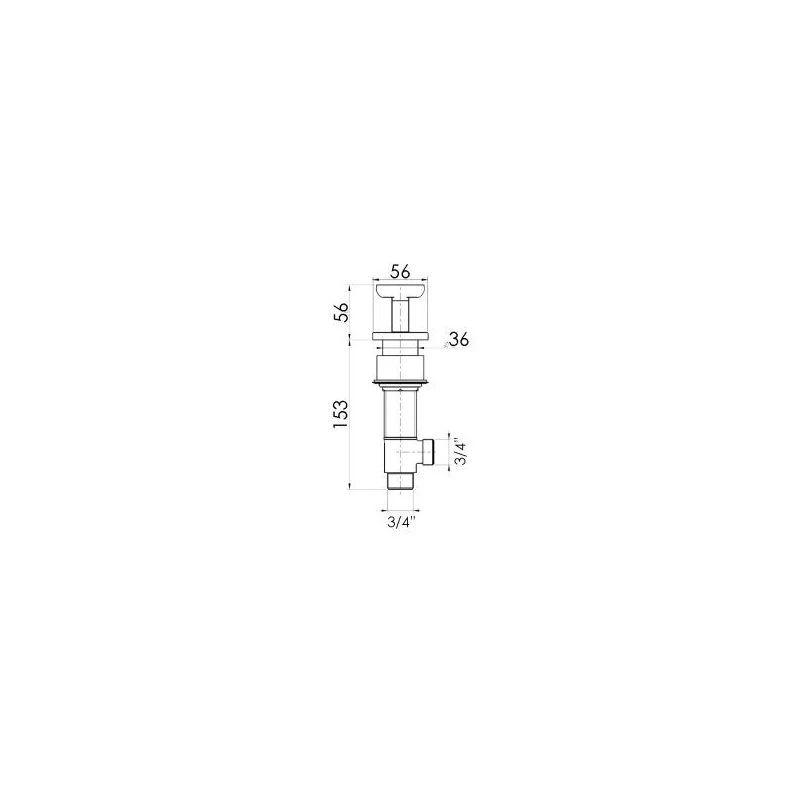 Cifial Texa Deck Bath Valves Pair 4 Cifial Texa Deck Bath Valves Pair - Image 2