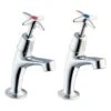 Deva Cross Handle Sink Taps -Home Furnishings deva 183x