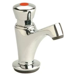 Deva Non Concussive Self Closing Pillar Basin Tap