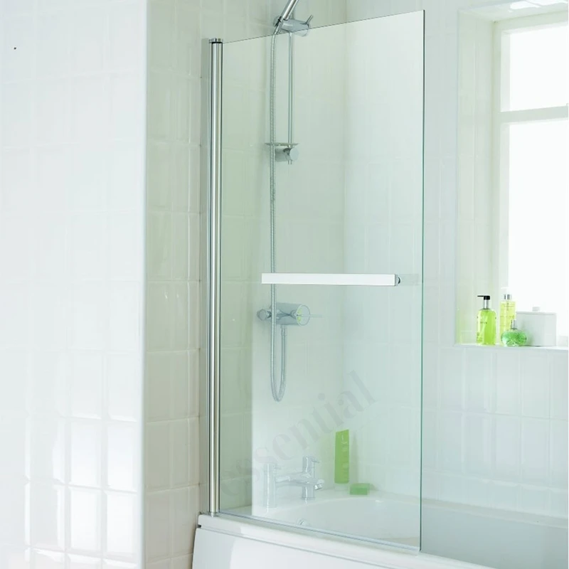 Essential Eclipse Square Bath Screen 800x1400mm 6mm Glass 3 Essential Eclipse Square Bath Screen 800x1400mm 6mm Glass