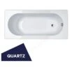 Essential Kingston Rectangular Bath Quartz 1700x750mm 0 Tap Hole 2 Essential Kingston Rectangular Bath Quartz 1700x750mm 0 Tap Hole -Home Furnishings essential eb507