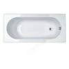 Essential Kingston Rectangular Bath 1800x800mm 0 Tap Holes White 1 Essential Kingston Rectangular Bath 1800x800mm 0 Tap Holes White -Home Furnishings essential eb508