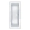 Essential Islington Rectangular Double Ended Bath 1800x800mm -Home Furnishings essential eb518