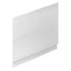 Essential Nevada MDF End Bath Panel 750mm White -Home Furnishings essential ef313wh