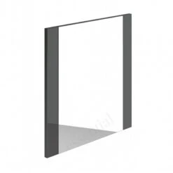 Essential Nevada Bathroom Mirror 600x600mm Grey
