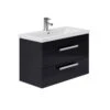 Essential Nevada 800mm Wall Unit & Basin Indigo Gloss -Home Furnishings essential efp305in