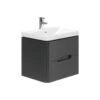 Essential Colorado 600mm Wall Unit & Basin Graphite Grey 1 Essential Colorado 600mm Wall Unit & Basin Graphite Grey -Home Furnishings essential efp703gg