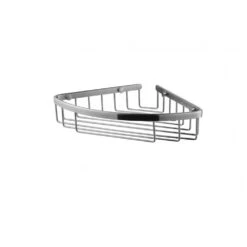 Flova 205mm Corner Rack Brushed Nickel