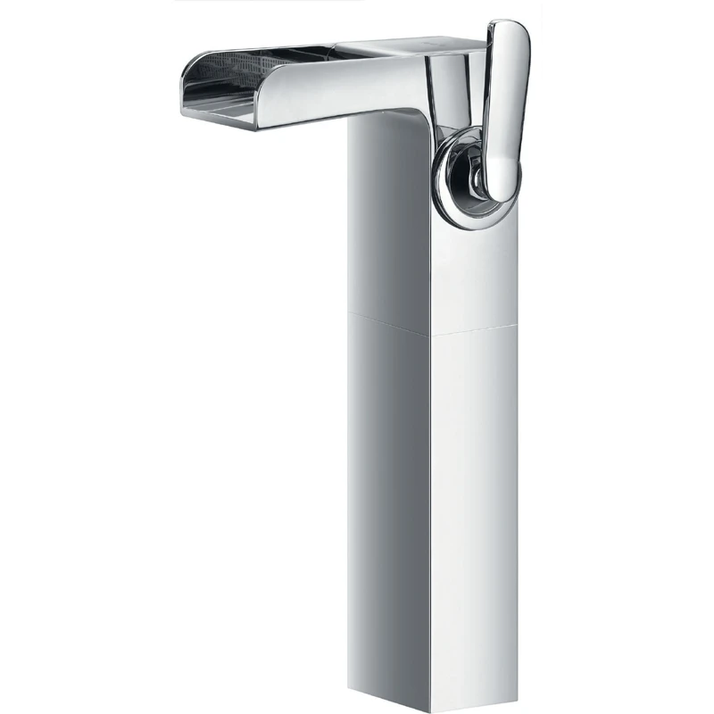 Flova Cascade Tall Single Lever Basin Mixer With Clicker Waste 3 Flova Cascade Tall Single Lever Basin Mixer With Clicker Waste