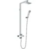 Flova Essence Shower Column With Manual Mixer, Shower & Handset 2 Flova Essence Shower Column With Manual Mixer, Shower & Handset -Home Furnishings flova esmshvrr