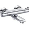 Flova Essence Wall Thermostatic Bath Shower Mixer With Spout 1 Flova Essence Wall Thermostatic Bath Shower Mixer With Spout -Home Furnishings flova estbsmwm