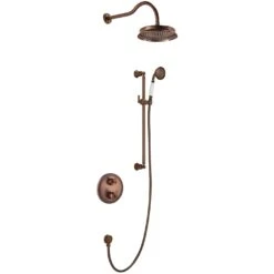 Flova Liberty 2 Way Shower Set With Slide Rail Kit Oil Rubbed Bronze